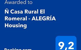 Ñ Casa Rural El Romeral - ALEGRÍA Housing